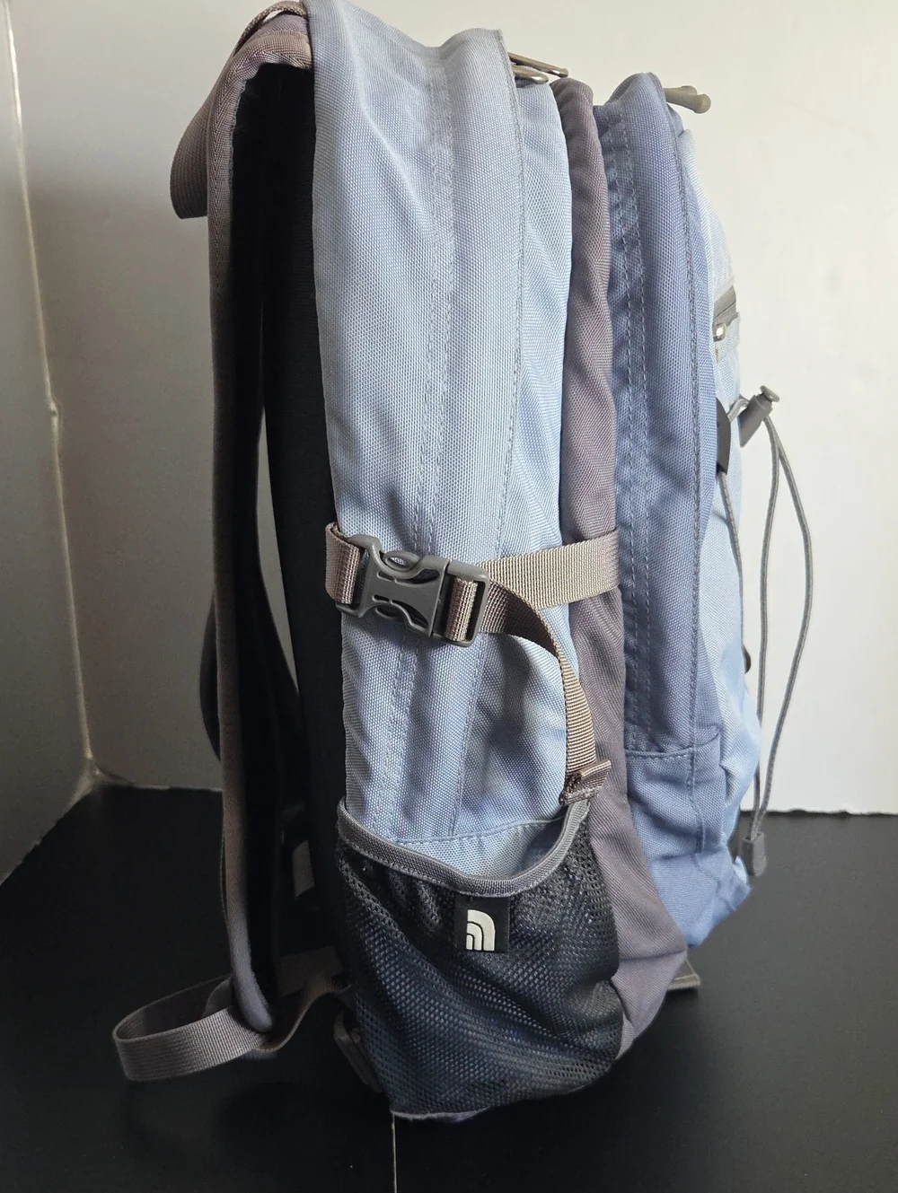 The North Face Isabella Light Blue and Gray Backpack